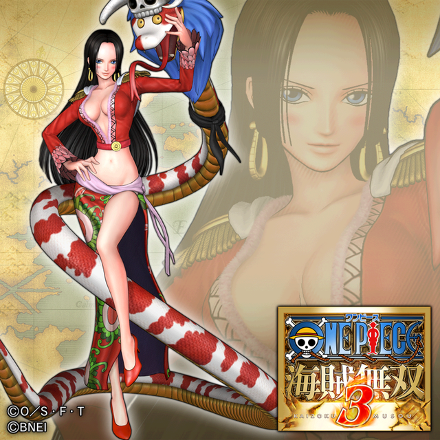Game cover: One Piece: Pirate Warriors 3 - Additional Costume: Hancock (Amazon Lily)