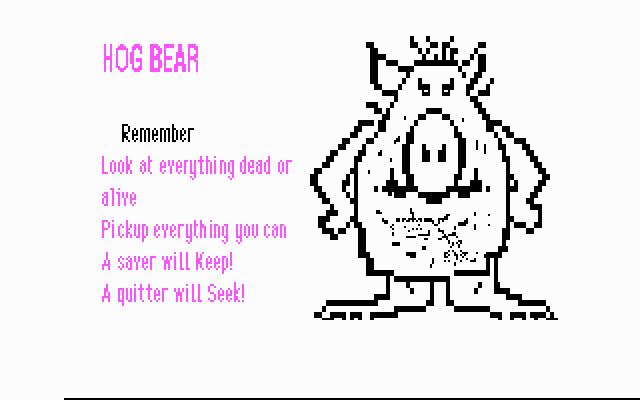 Game cover: Hogbear