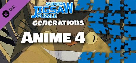 Game cover: Super Jigsaw Puzzle: Generations - Anime 4