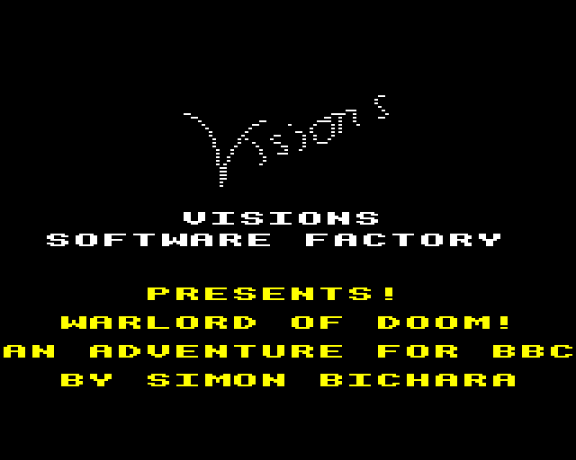 Game cover: Warlord of Doom