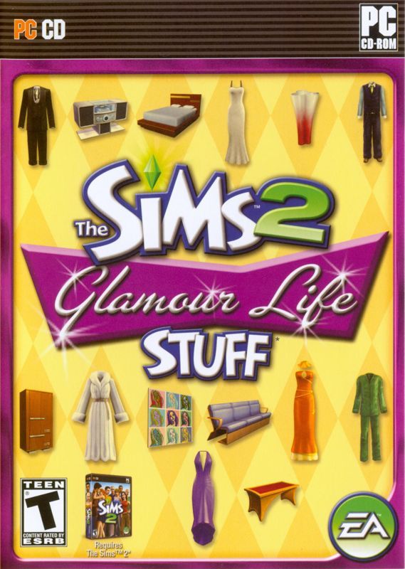 Game cover: The Sims 2: Glamour Life Stuff