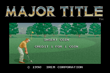 Game cover: Major Title