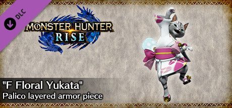 Game cover: Monster Hunter: Rise - "F Floral Yukata" Palico Layered Armor Piece