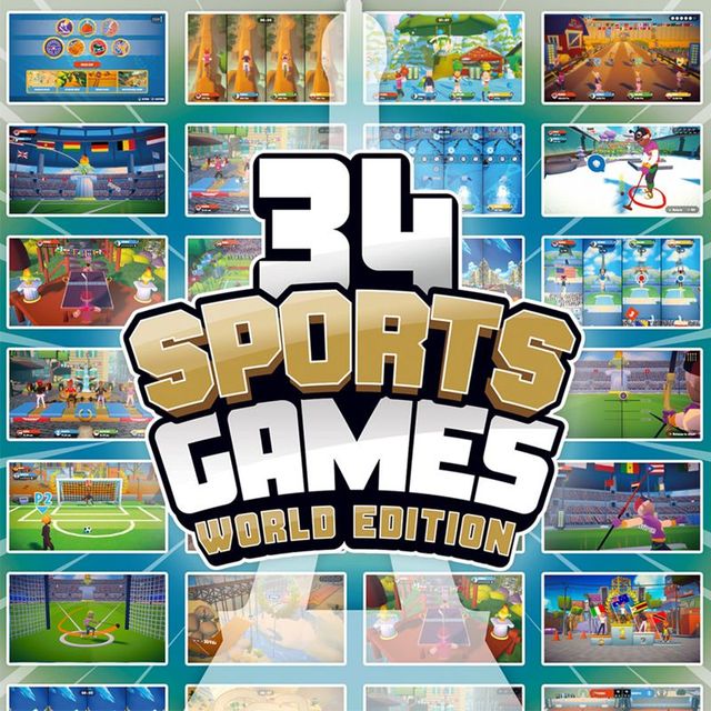 Game cover: 34 Sports Games: World Edition