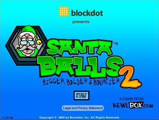 Game cover: Santa Balls 2: Bigger, Bolder & Bouncier