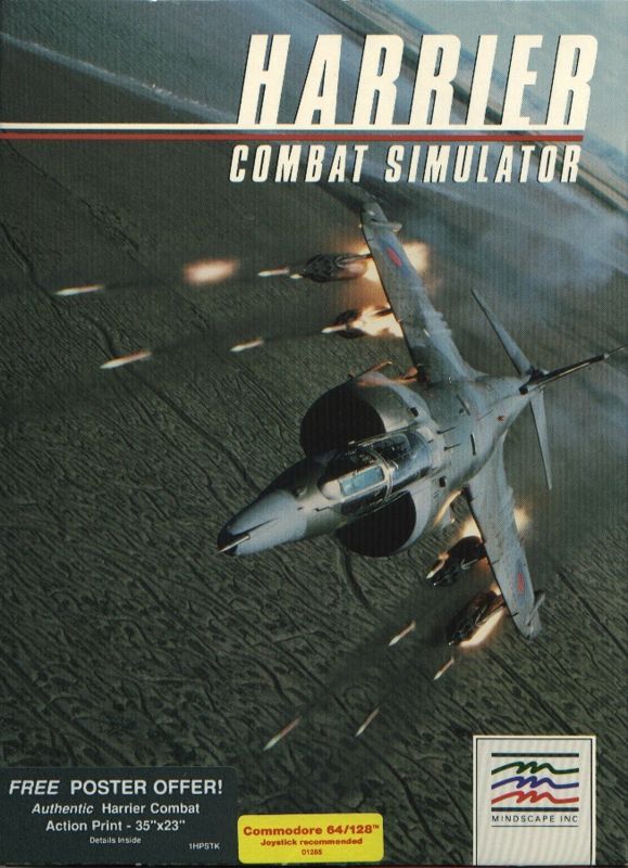 Game cover: Harrier Combat Simulator