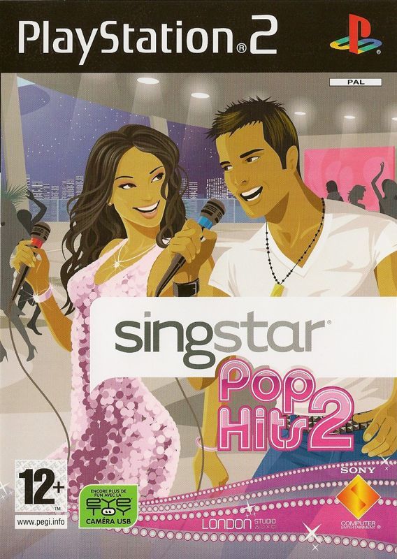 Game cover: SingStar: Pop Hits 2