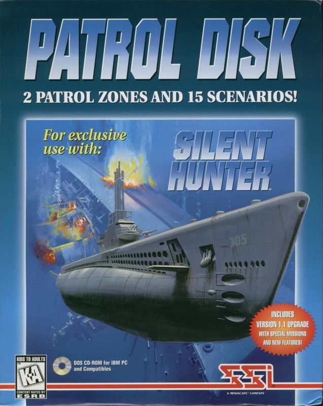 Game cover: Silent Hunter Patrol Disk