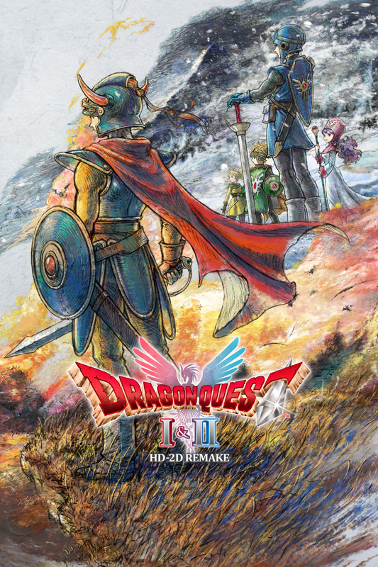 Game cover: Dragon Quest I & II: HD-2D Remake