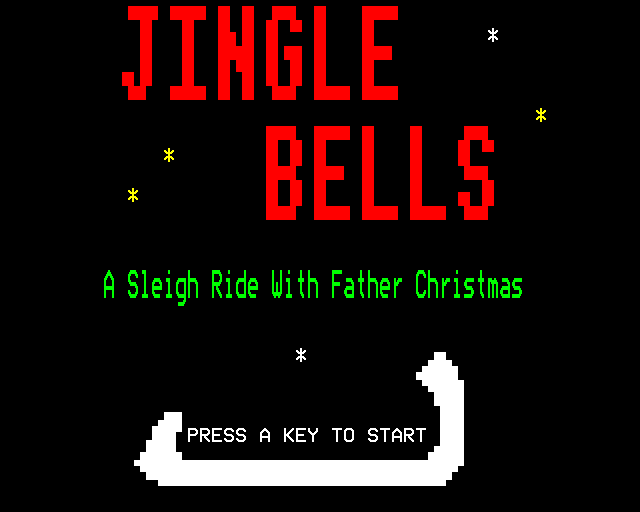 Game cover: Jingle Bells: A Sleigh Ride with Father Christmas