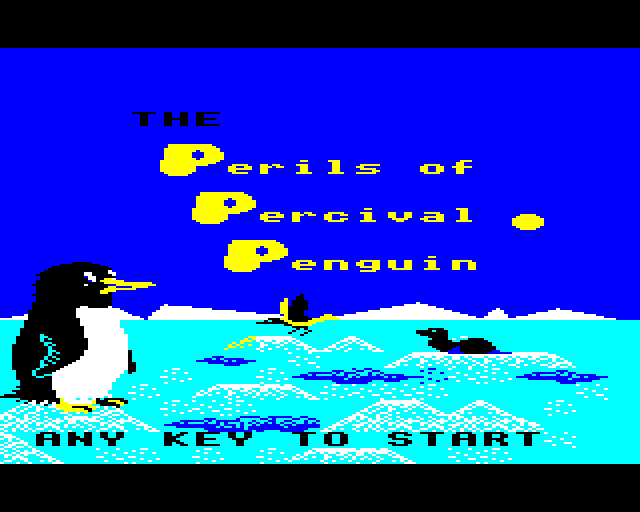 Game cover: The Perils of Percival Penguin