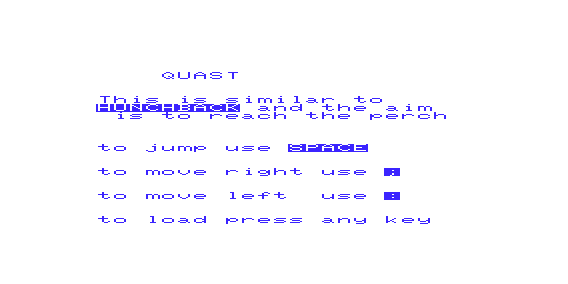 Game cover: Quast