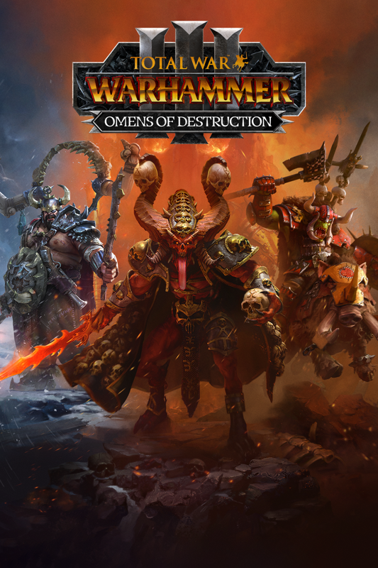 Game cover: Total War: Warhammer III – Omens of Destruction