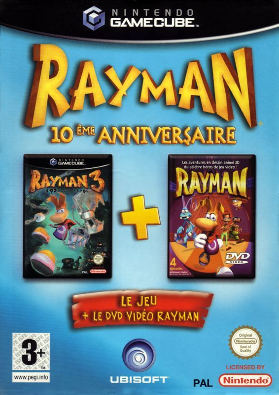 Game cover: Rayman: 10th Anniversary