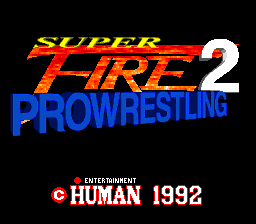 Game cover: Super Fire Pro Wrestling 2