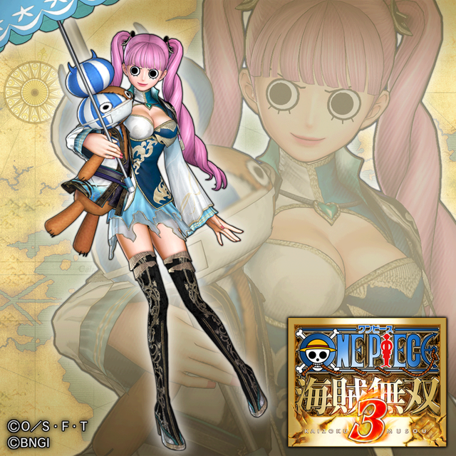 Game cover: One Piece: Pirate Warriors 3 - Additional Costume: Perona (Dynasty Warriors Ver.)