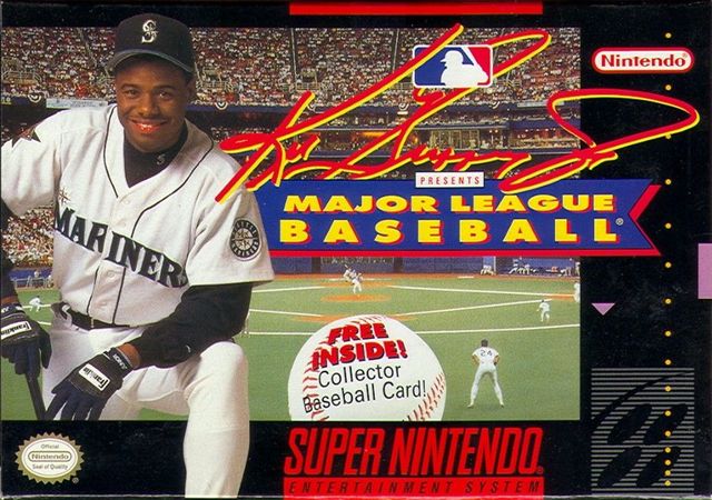 Game cover: Ken Griffey Jr Presents Major League Baseball