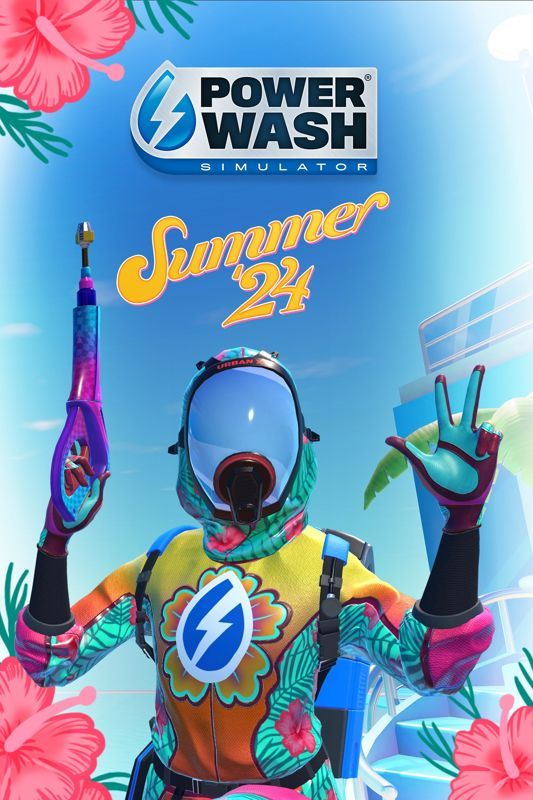Game cover: PowerWash Simulator: Summer 2024