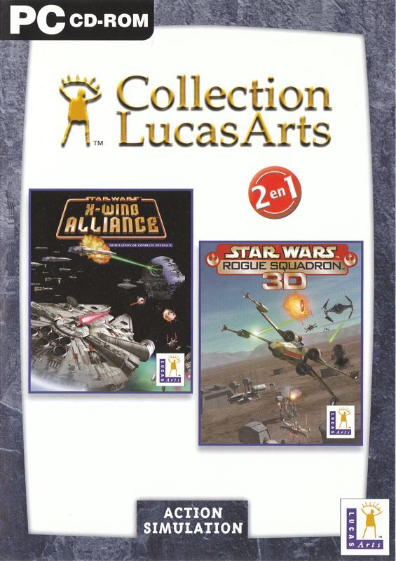 Game cover: X-Wing Alliance & Rogue Squadron 3D