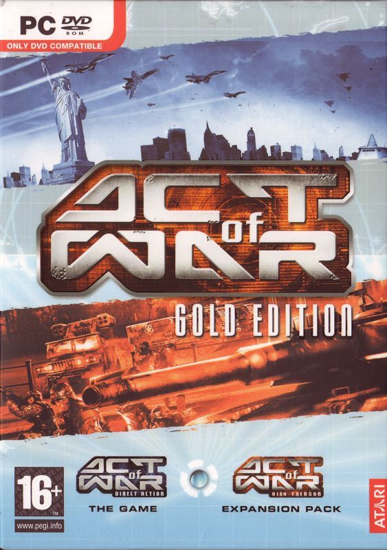 Game cover: Act of War: Gold Edition
