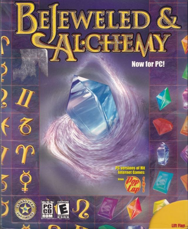 Game cover: Bejeweled & Alchemy