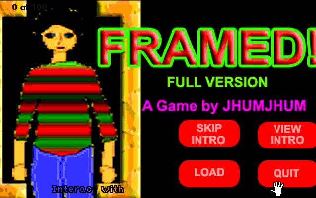 Game cover: Framed!