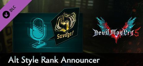 Game cover: Devil May Cry 5: Alt Style Rank Announcers