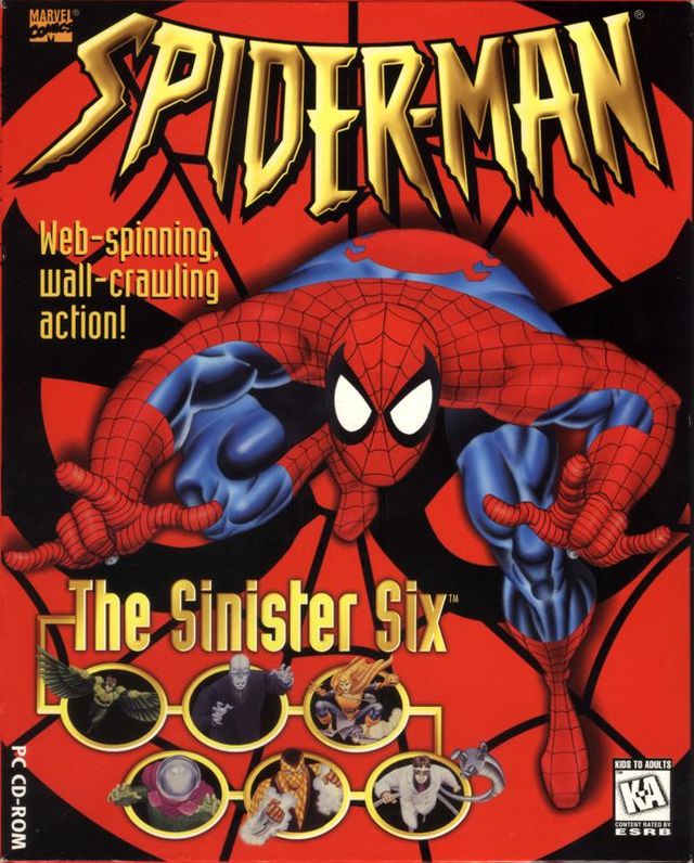 Game cover: Marvel Comics Spider-Man: The Sinister Six