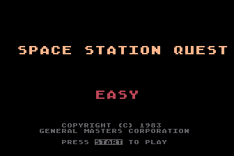 Game cover: Space Station Quest