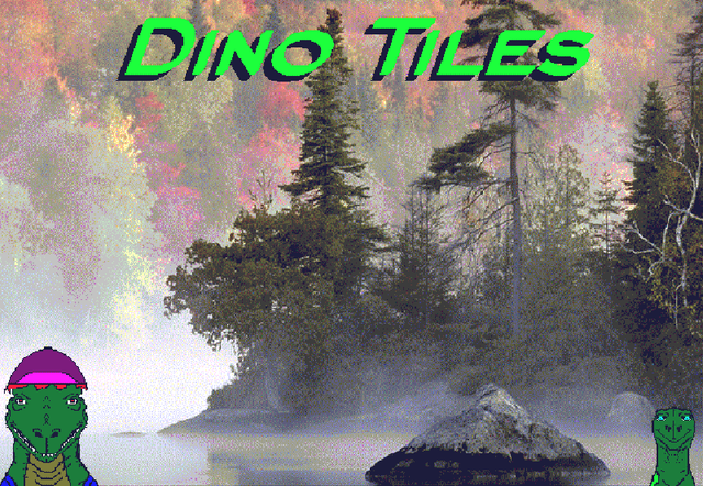 Game cover: Dino Tiles