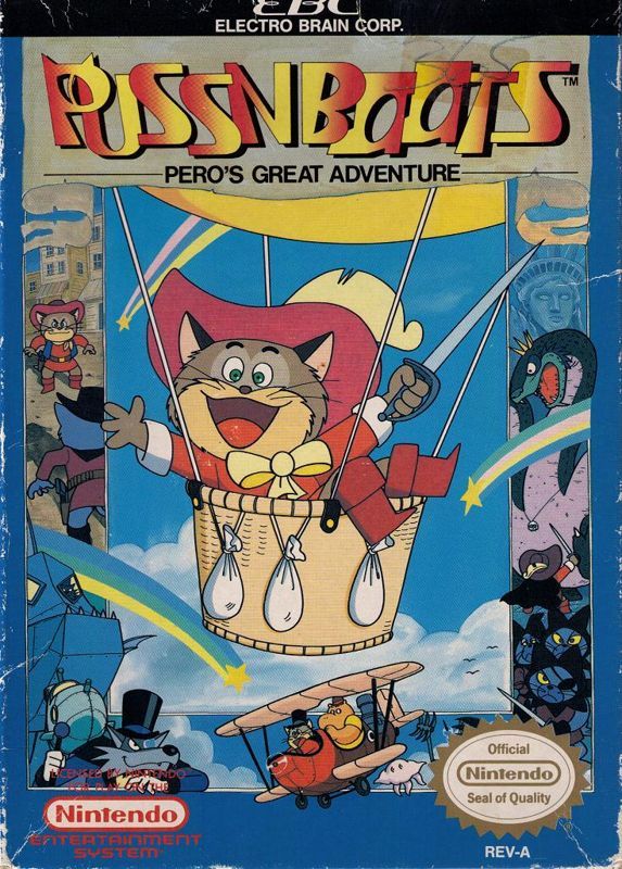 Game cover: Puss N Boots: Pero's Great Adventure