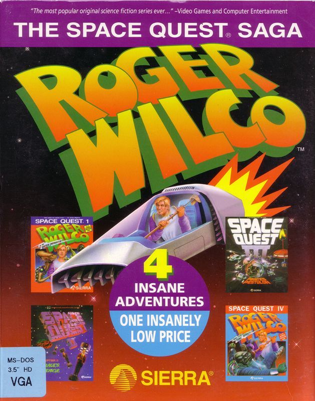Game cover: The Space Quest Saga: Roger Wilco