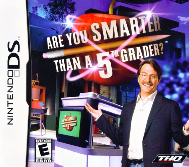 Game cover: Are You Smarter Than a 5th Grader?