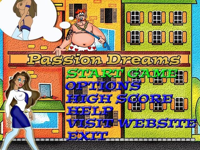 Game cover: Passion Dreams