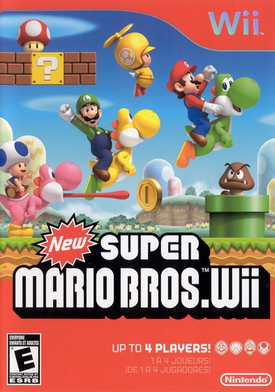 Game cover: New Super Mario Bros. Wii