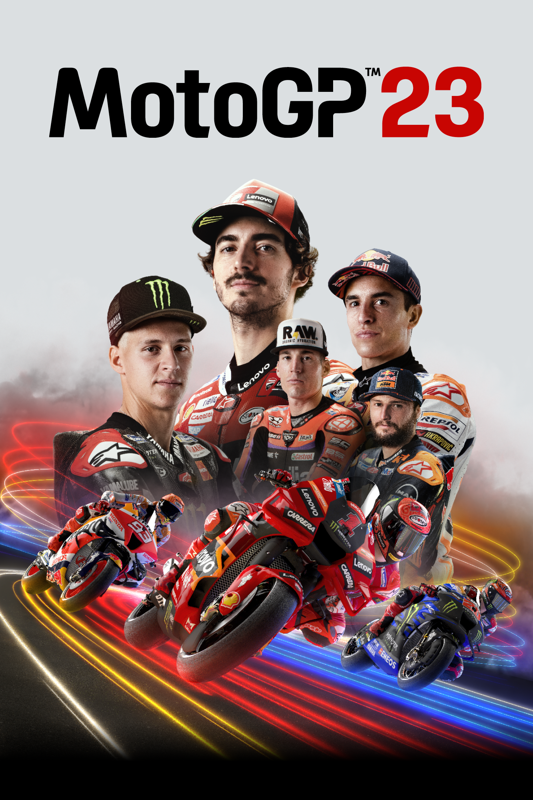 Game cover: MotoGP 23