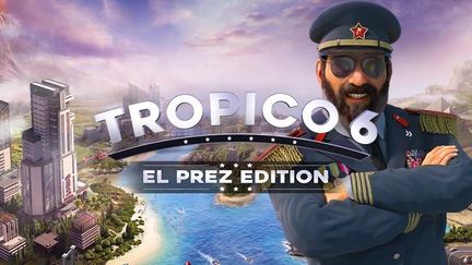 Game cover: Tropico 6 (El Prez Edition) + Tropico 6: The Llama of Wall Street