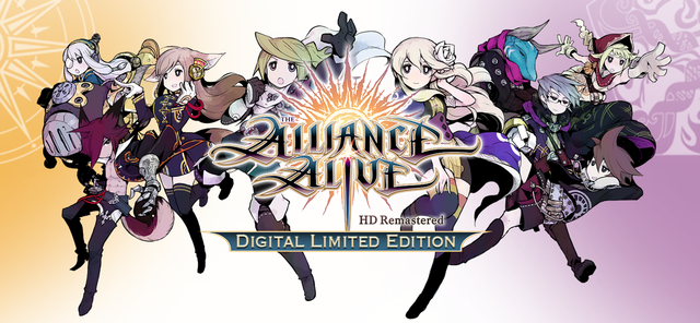 Game cover: The Alliance Alive HD Remastered (Digital Limited Edition)