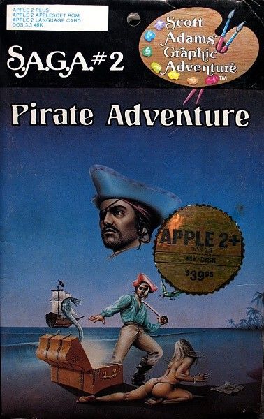 Game cover: Scott Adams' Graphic Adventure #2: Pirate Adventure