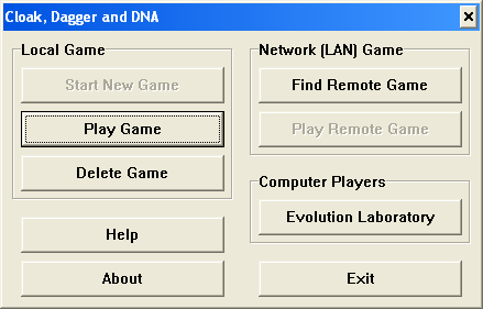 Game cover: Cloak, Dagger and DNA