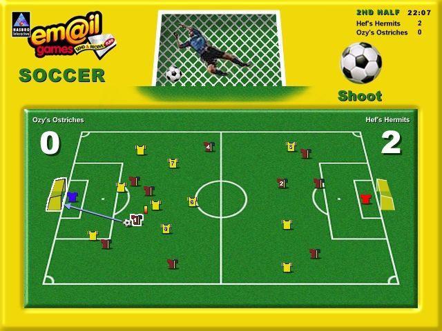 Game cover: Em@il Games: Soccer
