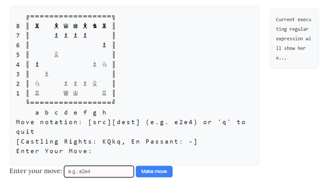 Game cover: Regex Chess