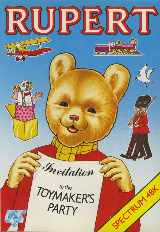 Game cover: Rupert and the Toymaker's Party