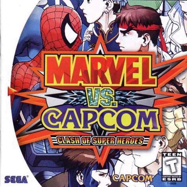 Game cover: Marvel vs. Capcom: Clash of Super Heroes