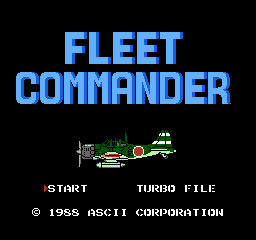 Game cover: Fleet Commander