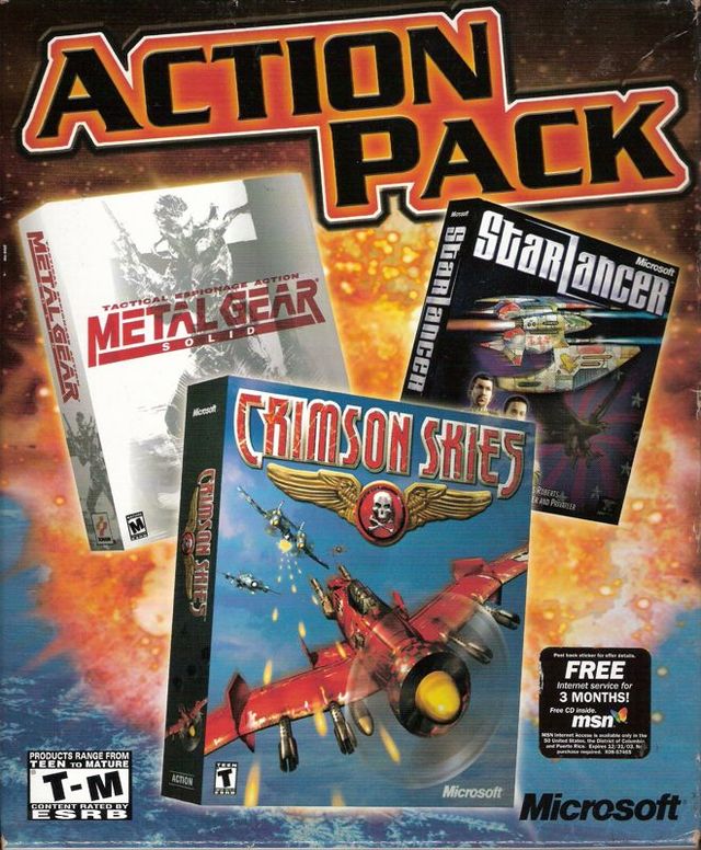 Game cover: Microsoft Action Pack