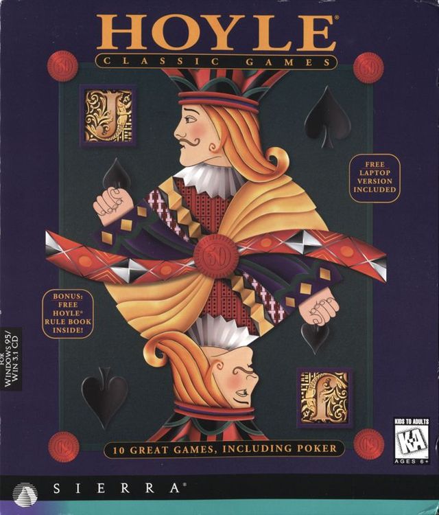 Game cover: Hoyle Classic Games