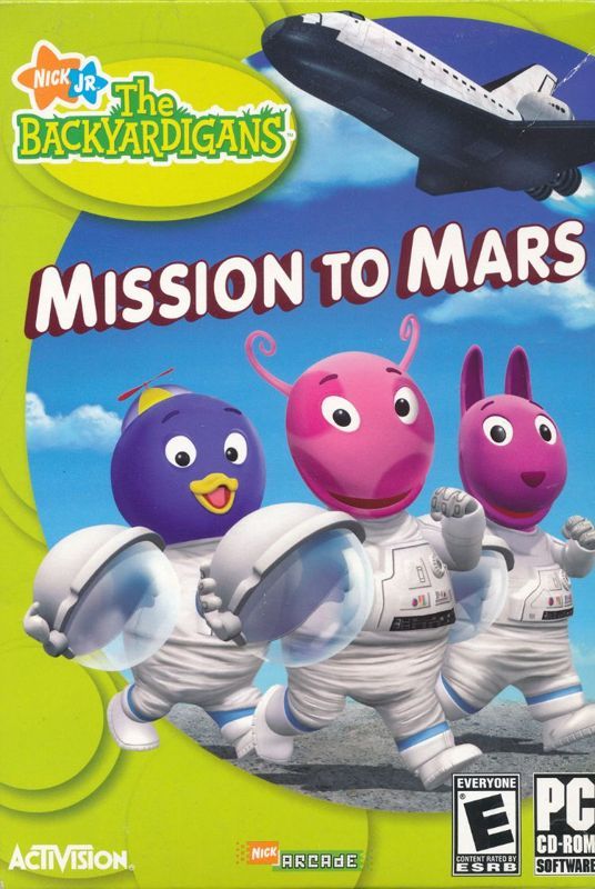Game cover: The Backyardigans: Mission to Mars