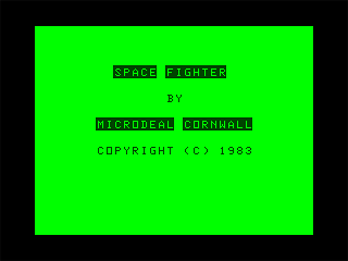 Game cover: Space Fighter