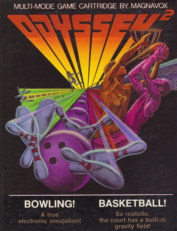 Game cover: Bowling! / Basketball!
